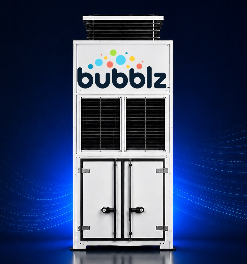bubblz direct air capture pod